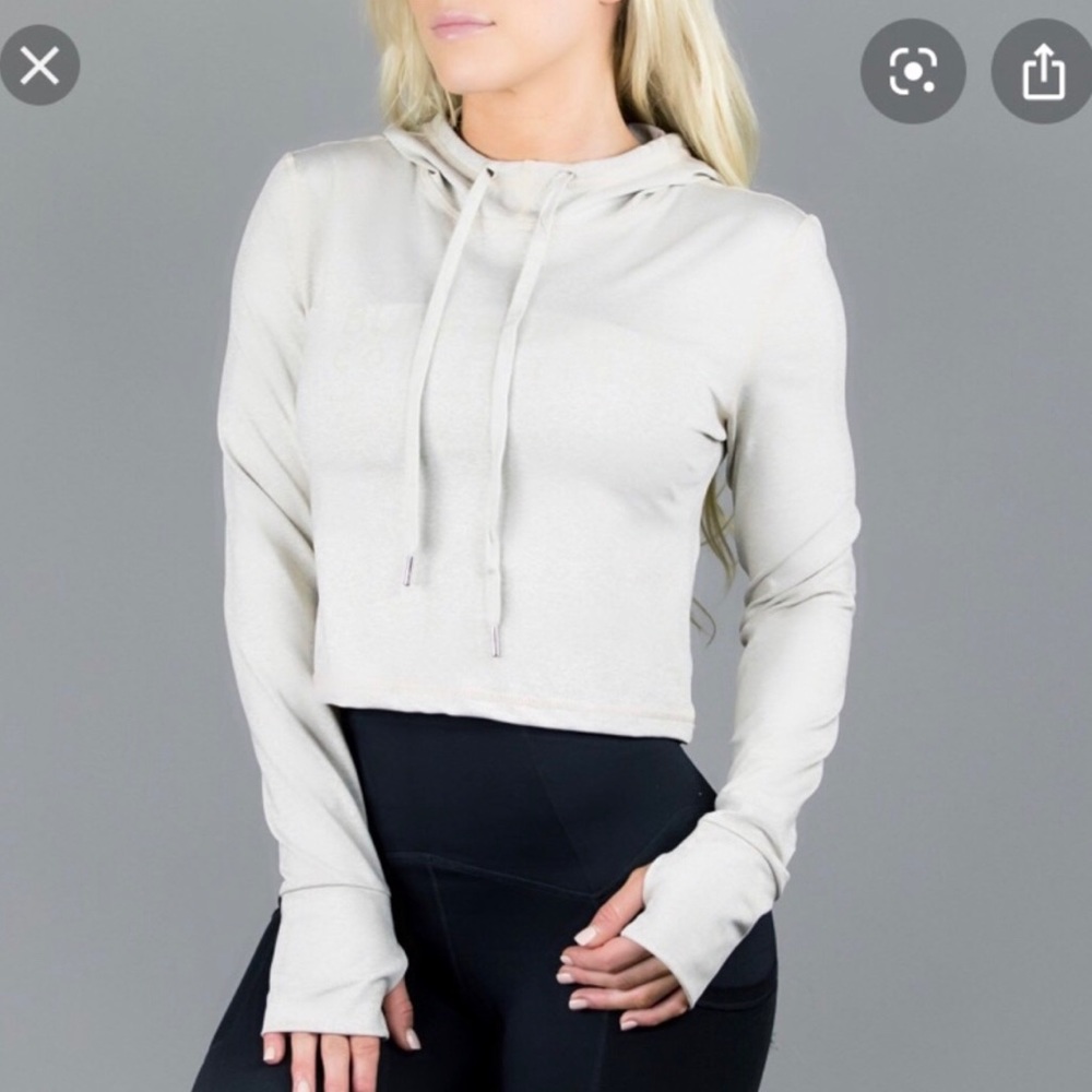Buffbunny Jasmine Cropped Hoodie - M